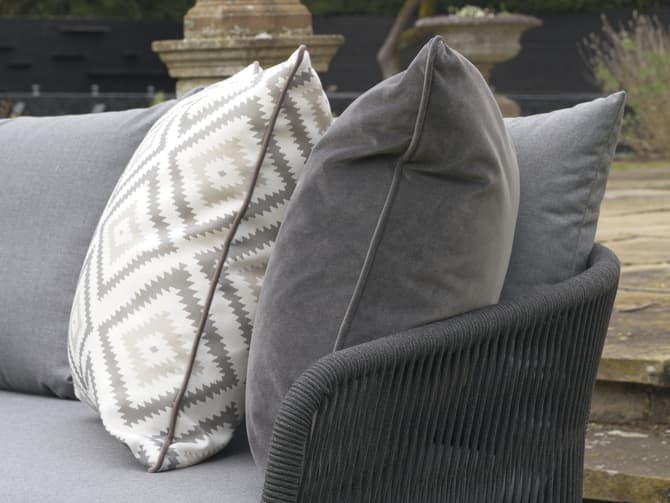 Outdoor Cushions Large Grey Scatter Cushions Glacier Rock Outdoor