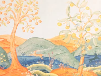 mythical mural wallpaper