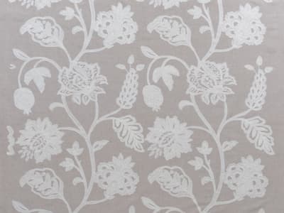 Calm tropical embroidery