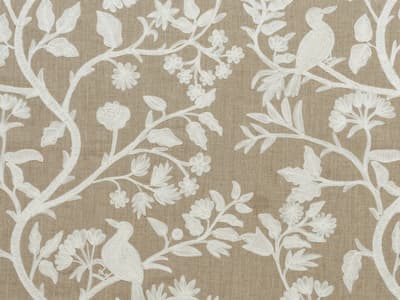 Calming woodland embroidery