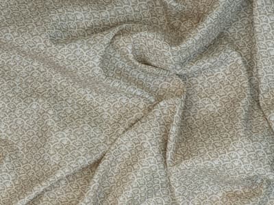 Small-scale floral print fabric
