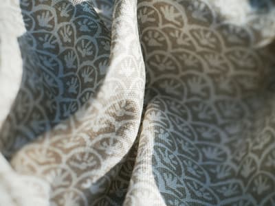 Small-scale floral print fabric