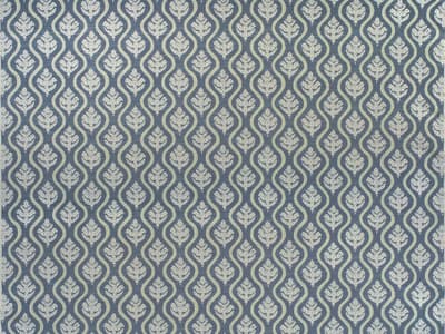 Small-scale botanical print fabric
