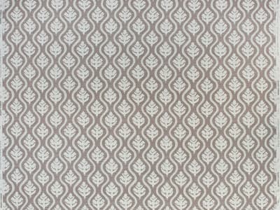 Small-scale botanical print fabric