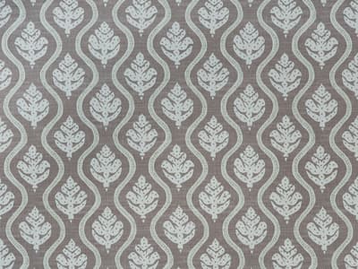 Small-scale botanical print fabric