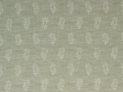 Gentle sprig pattern in green