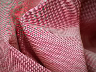 Playful pink linen