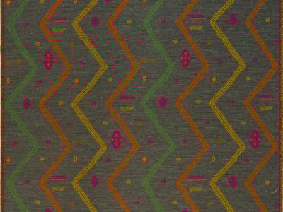 Jacquard weave in charcoal