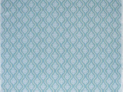 Small-scale botanical print fabric