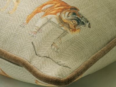 Luxury Dog Print Cushion