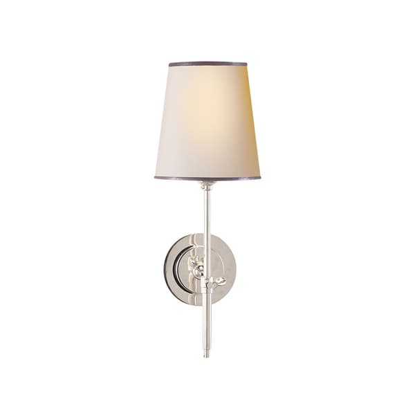 Bryant Wall Light Nickel, Wall Light, Polished Nickel - Andrew Martin thumbnail
