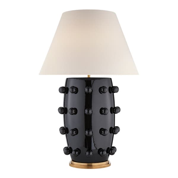 Linden Table Lamp Black, Table Lamp, Medium - Andrew Martin thumbnail