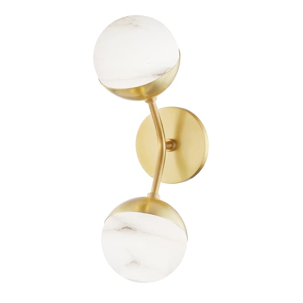 Saratoga Wall Light, Brass - Andrew Martin thumbnail