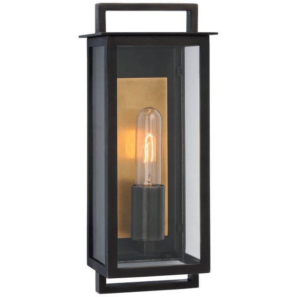 Halle Narrow Wall Light, Small, Black - Andrew Martin thumbnail