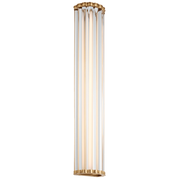 Kean Wall Light Brass, Wall Light, Large, Antique-Burnished Brass - Andrew Martin thumbnail