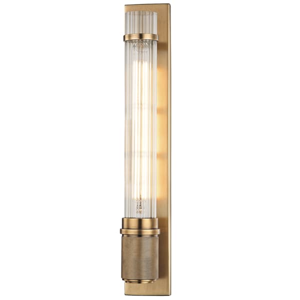 Shaw Wall Light Brass, Wall Light, Aged Brass - Andrew Martin thumbnail
