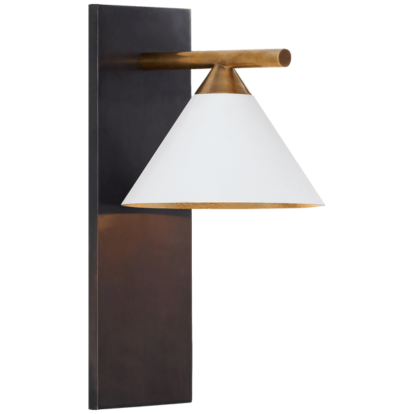Cleo Wall Light White, Wall Light, Matte White - Andrew Martin thumbnail