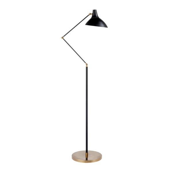 Charlton Floor Lamp Black, Floor Lamp - Andrew Martin thumbnail