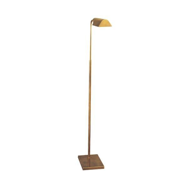 Studio Floor Lamp Brass, Floor Lamp, Hand-Rubbed Antique Brass - Andrew Martin thumbnail