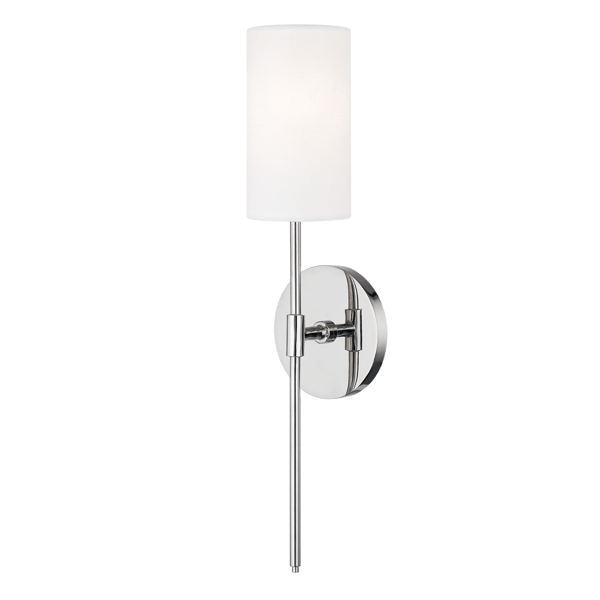 Olivia Wall Light Nickel, Wall Light, Polished Nickel - Andrew Martin thumbnail