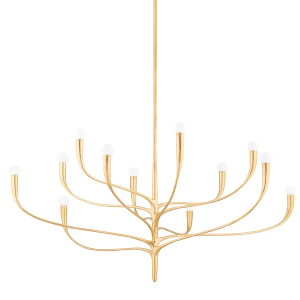 Labra Chandelier, Large, Gold - Andrew Martin thumbnail
