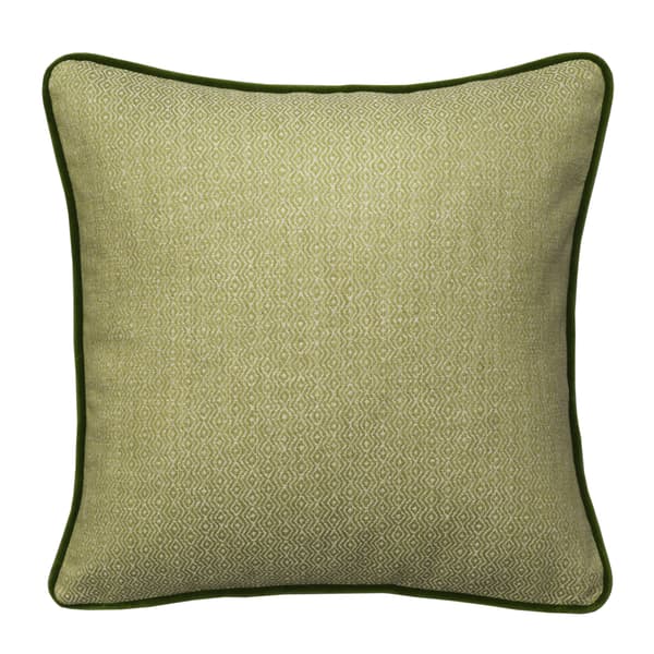 Riverbank Reed, Wool, Cushion, 55cm x 55cm - Andrew Martin Woolkeepers Eco-conscious & Wool & Feather Filling & Cotton & Cotton Blend & Linen Blend Ge thumbnail