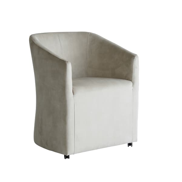 Ferdinand Dining Chair, Chair, Grey - Andrew Martin Velvet thumbnail