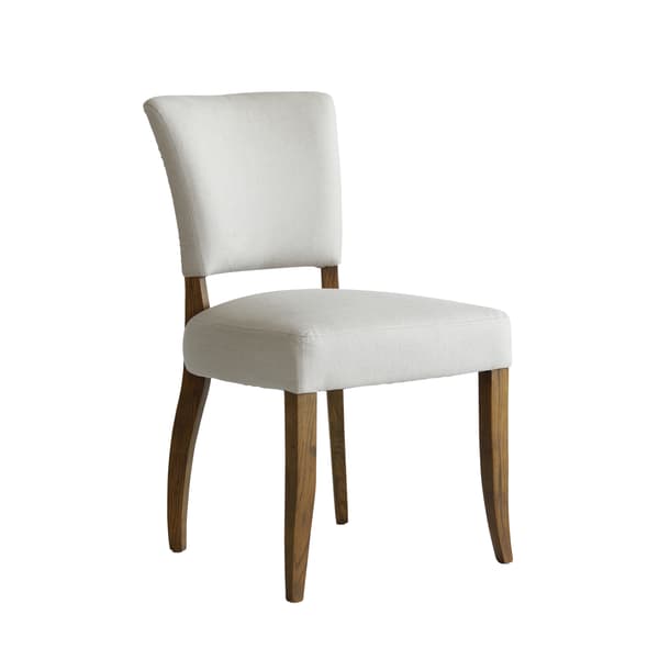 Frank Dining Chair, Chair, Light Neutral - Andrew Martin CRIB 5 & Linen thumbnail