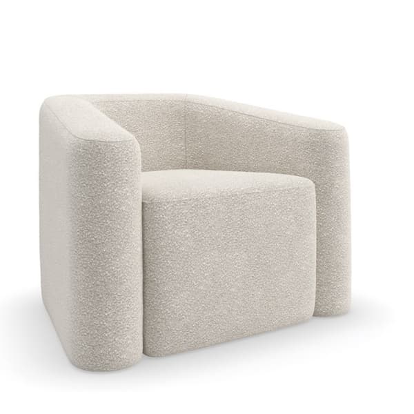Faye Chair, Chair, White - Andrew Martin Kelly Hoppen Boucle thumbnail