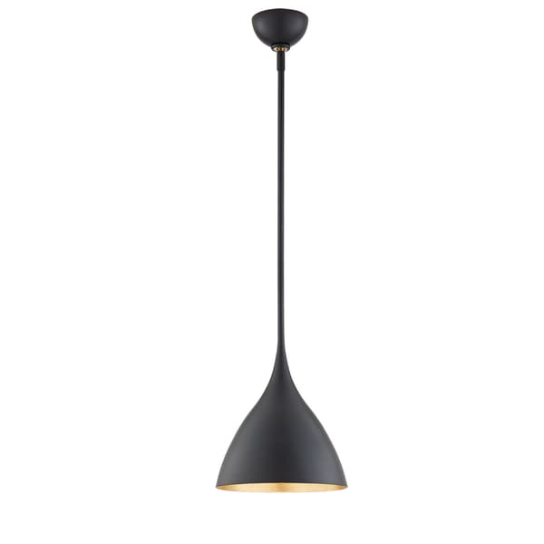 Agnes Pendant Light, Black, Small - Andrew Martin thumbnail