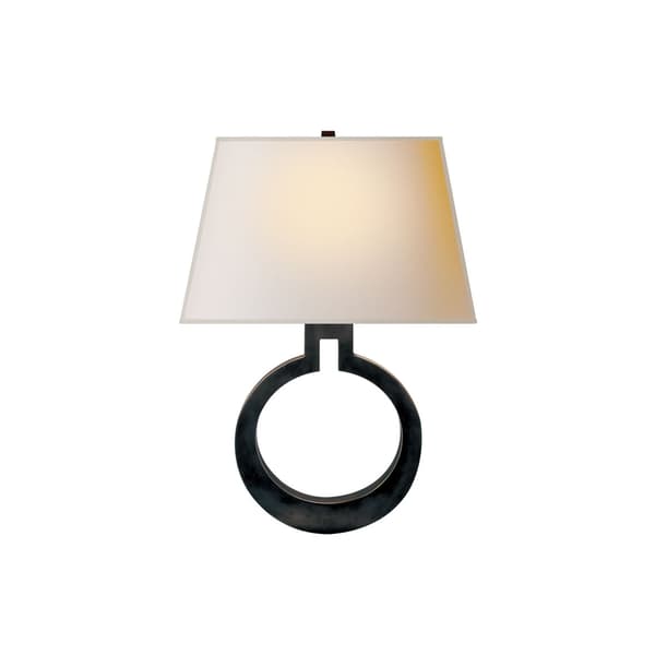 Ring Form Wall Light Bronze, Wall Light - Andrew Martin thumbnail