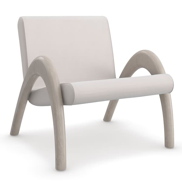 Coco Chair, Armchair, Grey/Light Neutral/Silver - Andrew Martin Kelly Hoppen Other Fabric thumbnail