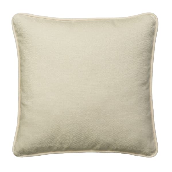 Riverbank Chalk, Wool, Cushion, 55cm x 55cm - Andrew Martin Woolkeepers Eco-conscious & Wool & Feather Filling & Cotton & Cotton Blend & Linen Blend G thumbnail
