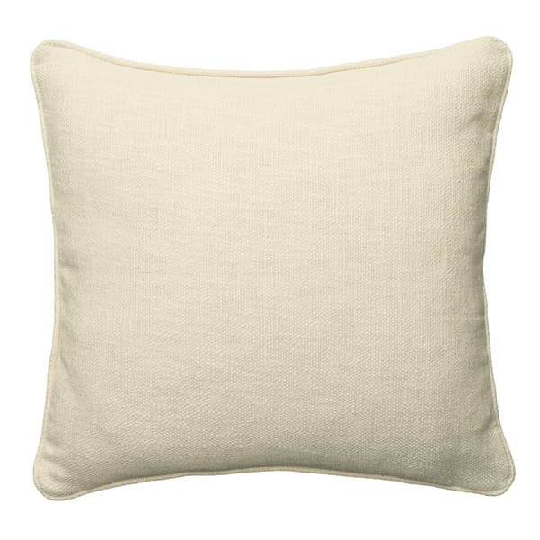 Shuttle Ivory, Sustainable Feather, Cushion - Andrew Martin Linen & Linen Blend Plain thumbnail