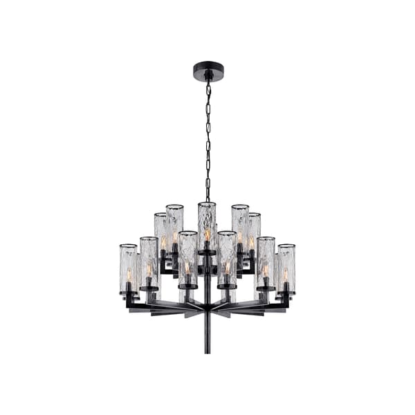 Liaison Chandelier Bronze, 2 Tier - Andrew Martin thumbnail
