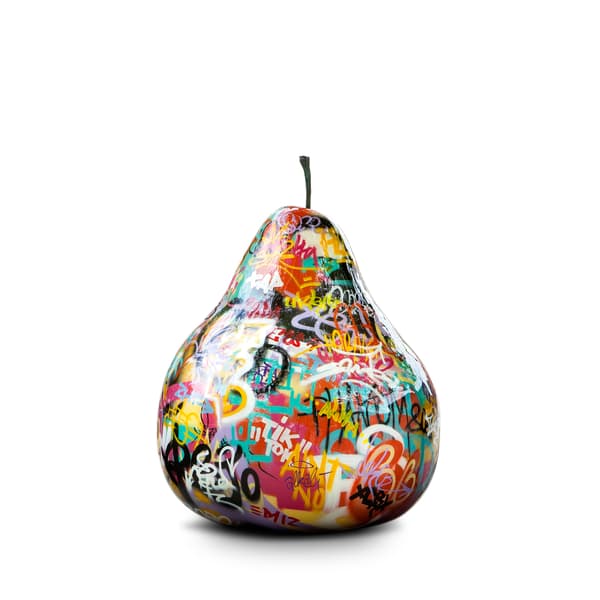 Pear - Graffiti (120Cm X 150Cm), Fruit Sculpture, 120cm x 150cm - Andrew Martin thumbnail