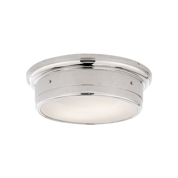Siena Ceiling Light Nickel, Ceiling Light, Small, Polished Nickel - Andrew Martin thumbnail