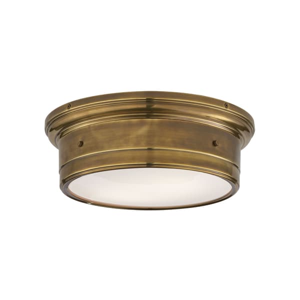 Siena Ceiling Light Brass, Ceiling Light, Small, Hand-Rubbed Antique Brass - Andrew Martin thumbnail