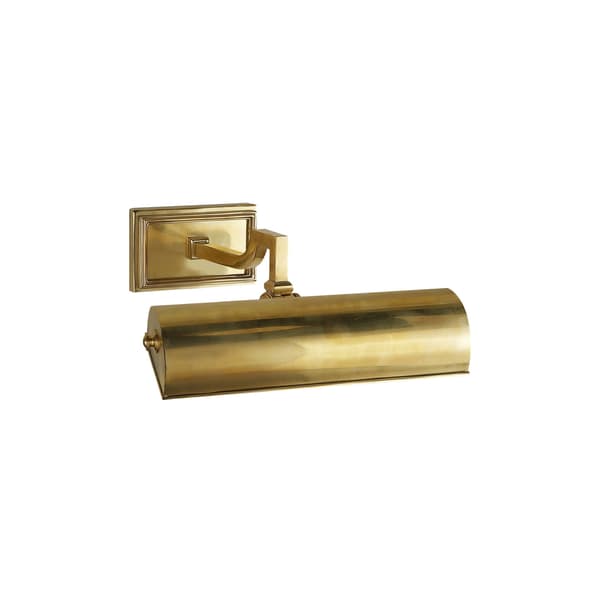 Dean Single Picture Light Brass, Picture Light, Small, Natural Brass - Andrew Martin thumbnail