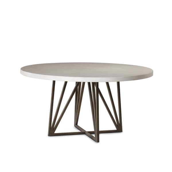 Emerson Round Dining Table, Round, Small - Andrew Martin thumbnail