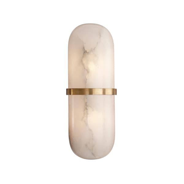 Melange Capsule Wall Light Brass, Wall Light, Antique-Burnished Brass - Andrew Martin thumbnail
