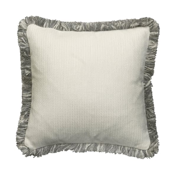 Molfetta Chalk/Mattinata, Sustainable Feather, Cushion, White - Andrew Martin Sophie Paterson With Trim/Fringe & Linen Blend thumbnail