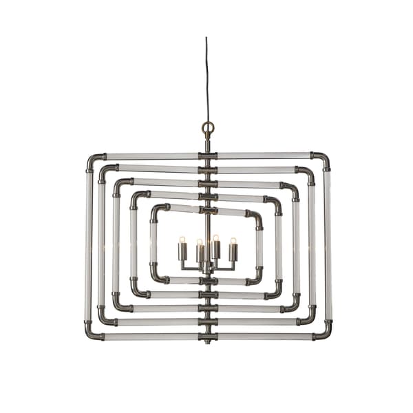 Stream Pendant Light, Acrylic/Nickel - Andrew Martin Kelly Hoppen thumbnail
