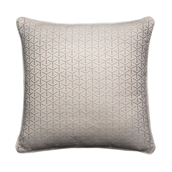 Monte String, Sustainable Feather, Cushion, 55cm x 55cm - Andrew Martin Sophie Paterson Linen Blend Geometric thumbnail