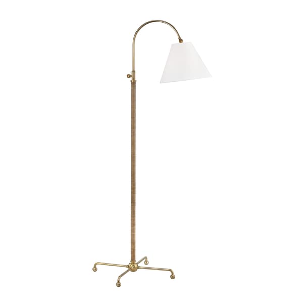 Curves Floor Lamp, Floor Lamp, Brass - Andrew Martin thumbnail