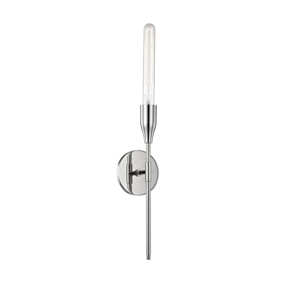 Tara Single Wall Light, Polished Nickel - Andrew Martin thumbnail