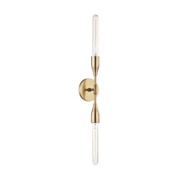 Tara Wall Light Brass, Wall Light, Aged Brass - Andrew Martin thumbnail