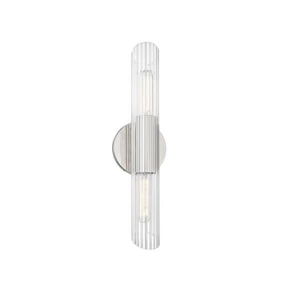 Cecily Wall Light Nickel, Wall Light, Small, Polished Nickel - Andrew Martin thumbnail