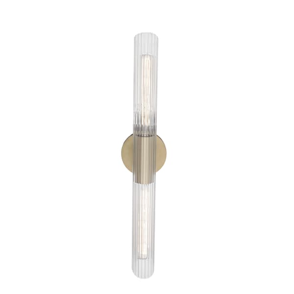Cecily Wall Light Brass, Wall Light, Large, Aged Brass - Andrew Martin thumbnail
