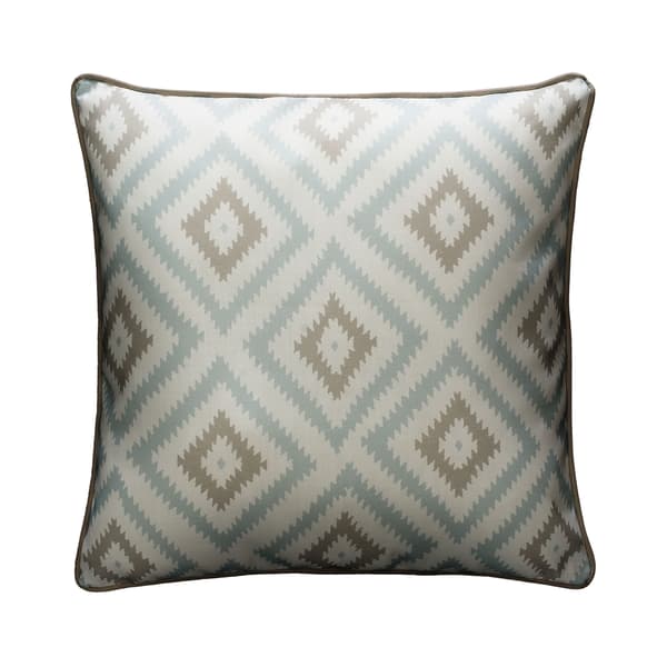 Glacier Ice Outdoor, Hollowfibre, Outdoor Cushion, 55cm x 55cm - Andrew Martin Geometric thumbnail